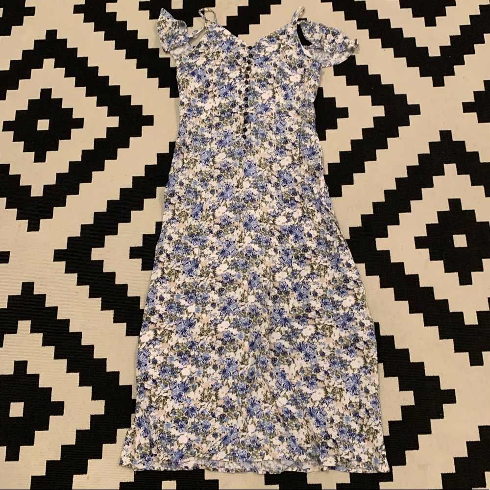 Candalite Petite SzPL Floral Maxi Dress